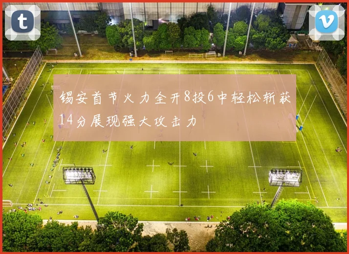 锡安首节火力全开8投6中轻松斩获14分展现强大攻击力