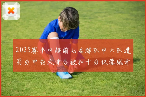 2025赛季中超前七名球队中六队遭罚分申花天津各被扣十分仅蓉城幸免